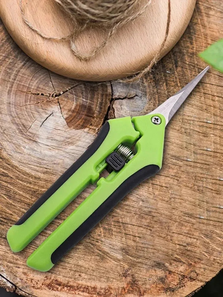 Garden Pruning Shears – Non-Slip Stainless Steel Flower, Fruit & Vegetable Scissors