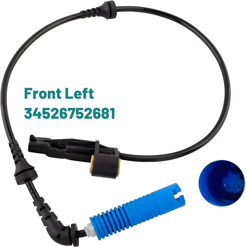 ABS Wheel Speed Sensor 34526752681 34526752682 34526752683 For BMW E46 316 318 320 330 Z4 E85 E86 Car accessories