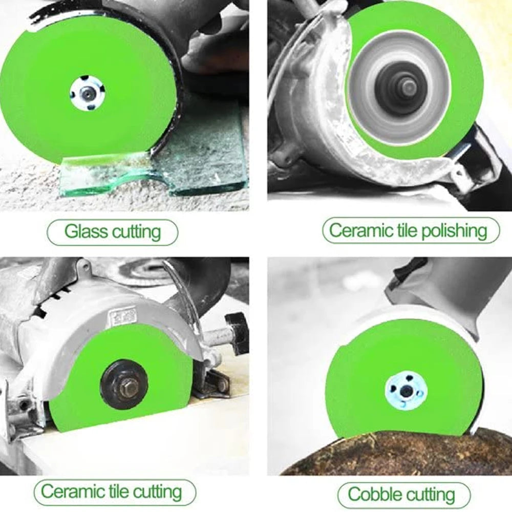 Diamond Glass Cutting Disc — 100/115/125mm Ultra-Thin Tile Blade