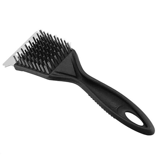 Steel Wire BBQ Grill Cleaning Brush - Durable Outdoor Barbecue Cooking Tool - photo 4