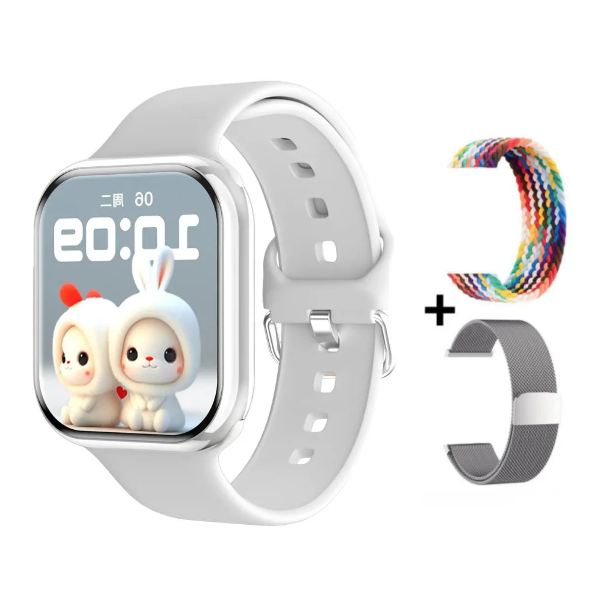 Smart Watch Series 10 – 1.9" OLED HD Screen, GPS, NFC, BT Calling, Wireless Charging, IP68 | iOS & Android | Multiple Strap Options