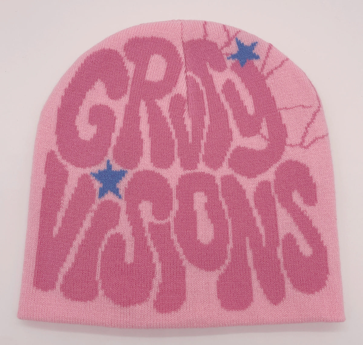 Letter Knit Skull Cap, Unisex Hip Hop Beanie