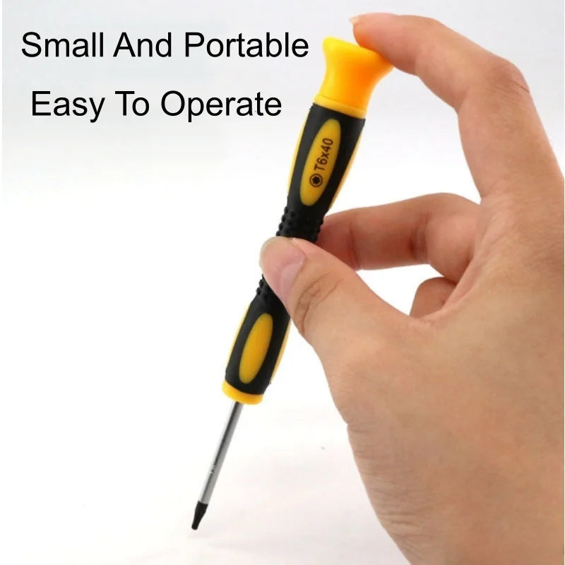1/7pcs T3 T4 T5 T6 T7 T8 T10 Torx Screwdriver Set for Xbox 360 PS3 PS4 Game Console Disassembly Handle Removal Tool Hand Tools