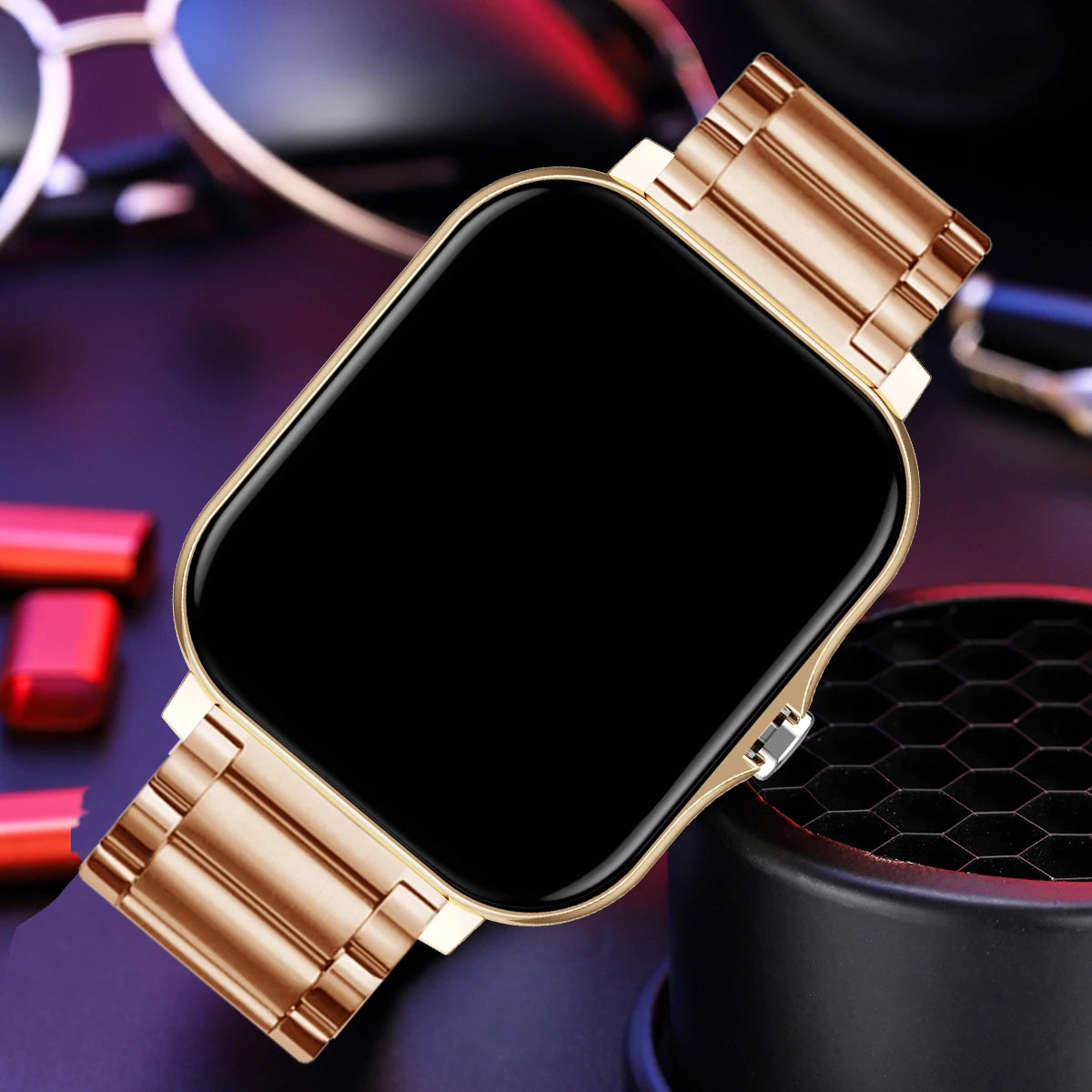 NEW 2026 Fashion SmartWatch Android Phone 2.01" Color Screen Full Touch Custom Dial Watch Women Bluetooth Call Smart Watch Men