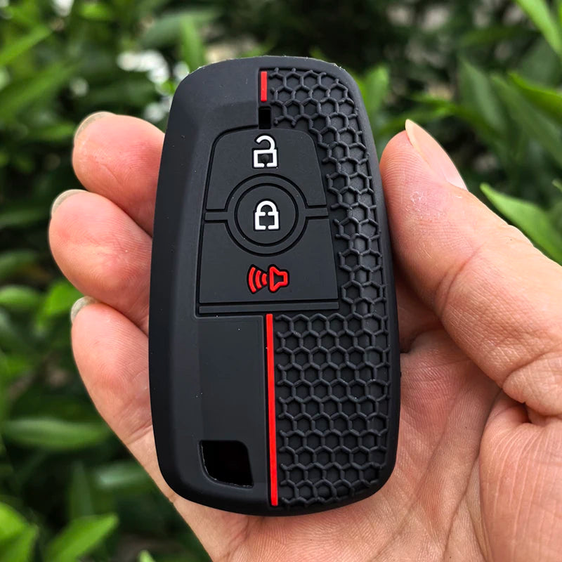 Silicone Remote Key Fob Case Cover for Ford F-150 / Raptor & More
