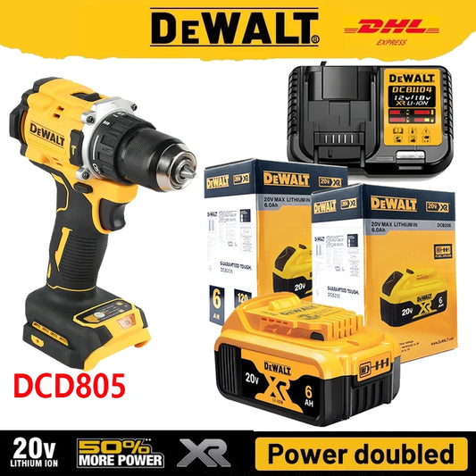 DEWALT DCD805 XR 20V MAX Brushless Hammer Drill Driver Impact Screwdriver Compact High Torque Cordless Tool