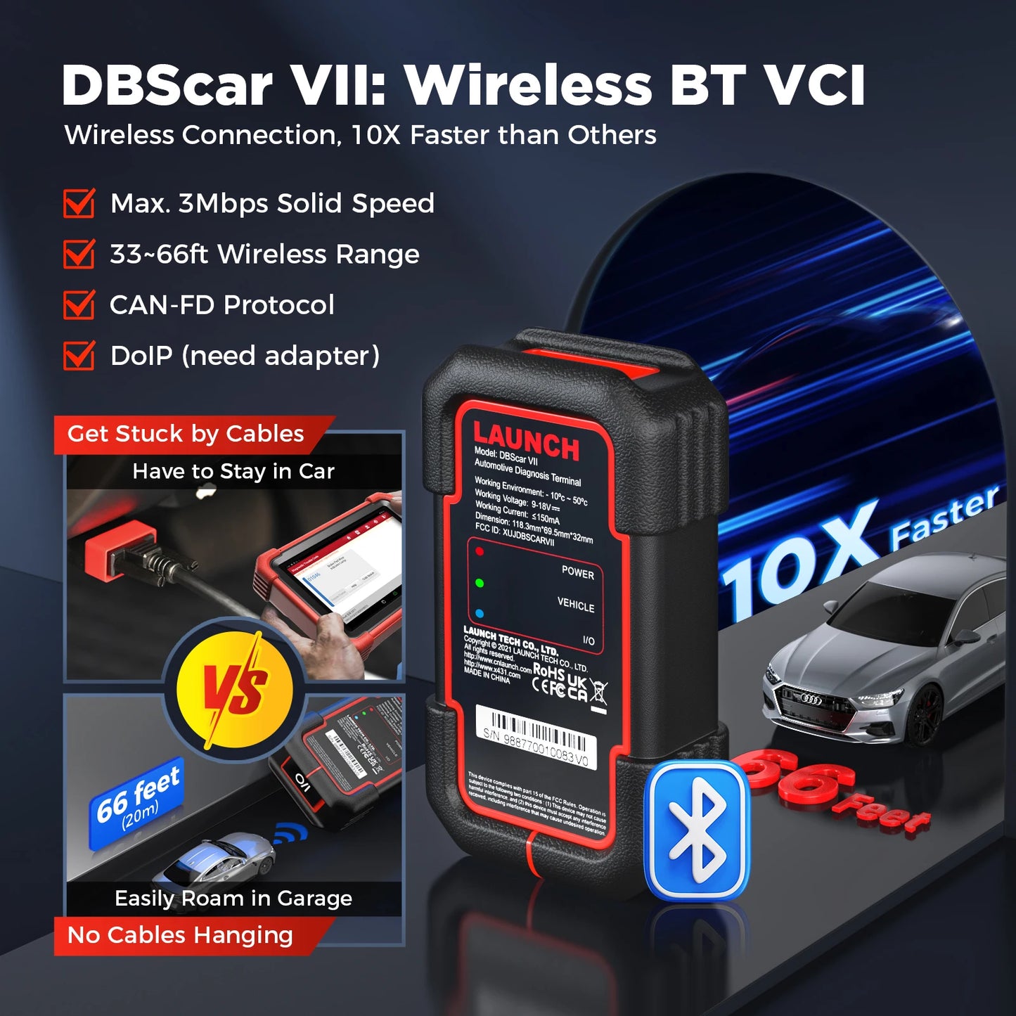 LAUNCH X431 CRP919X BT Diagnostic Tools Obd2 Scanner Automotive Code Reader ECU Coding Diagnosis obd Scan 2026 New Version