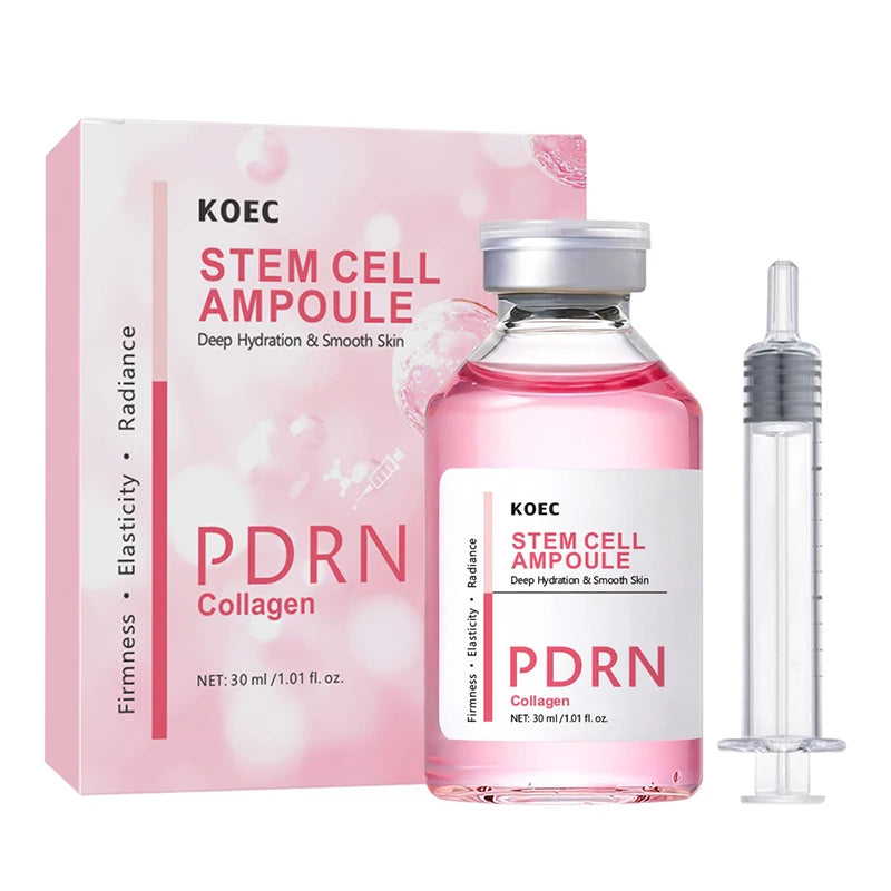 PDRN Salmon DNA Facial Serum Nourishing Control Stem Cell Ampoule Essence Smoothing Glow Boosting Skin-firming Korean Skin Care
