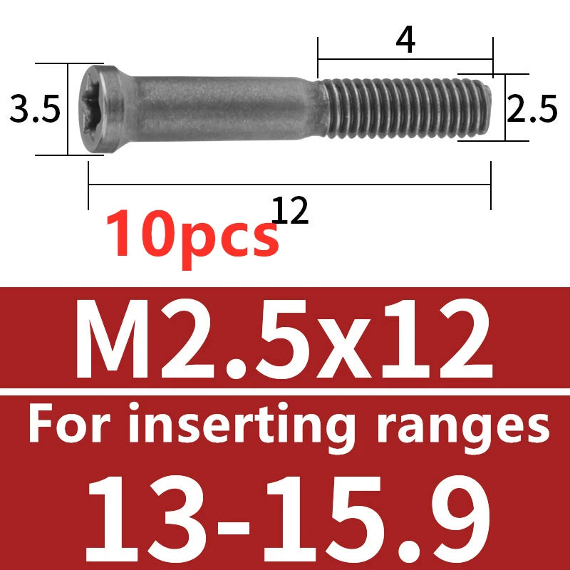 JCD Crown U-Drill Rod 10-25mm, Internal Cooling Indexable Drill