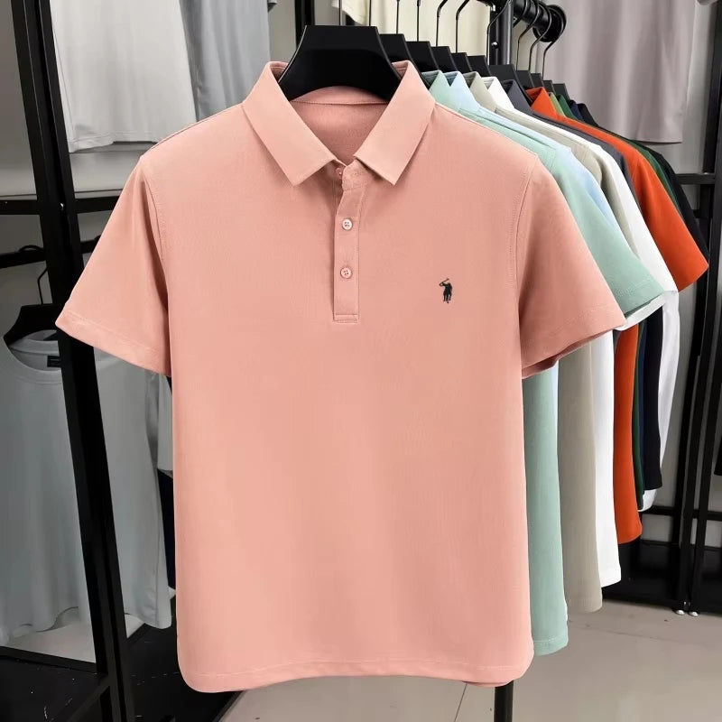 Men's Quick-Dry Polo Shirt — Breathable Summer Business Casual