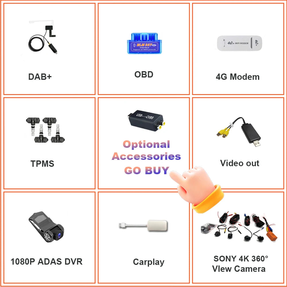 13 inch Android 15 Carplay Auto Car Radio Multimedia For  Chevrolet Silverado 3 GMTK2 2014 2015 2016  2017 2018 Autoradio