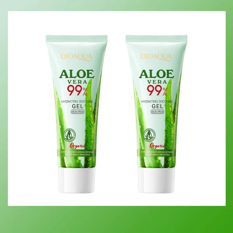 Moisturizing Aloe Vera Gel Suitable for Face Body Hydrating Moisturizing Repairing Sunburn Suitable for Sensitive Skin Acne Care