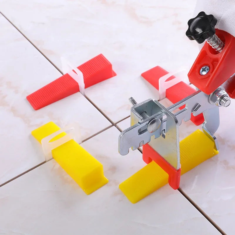 Tile Leveling System 1000 Pc, Clips Spacers & Straps Kit