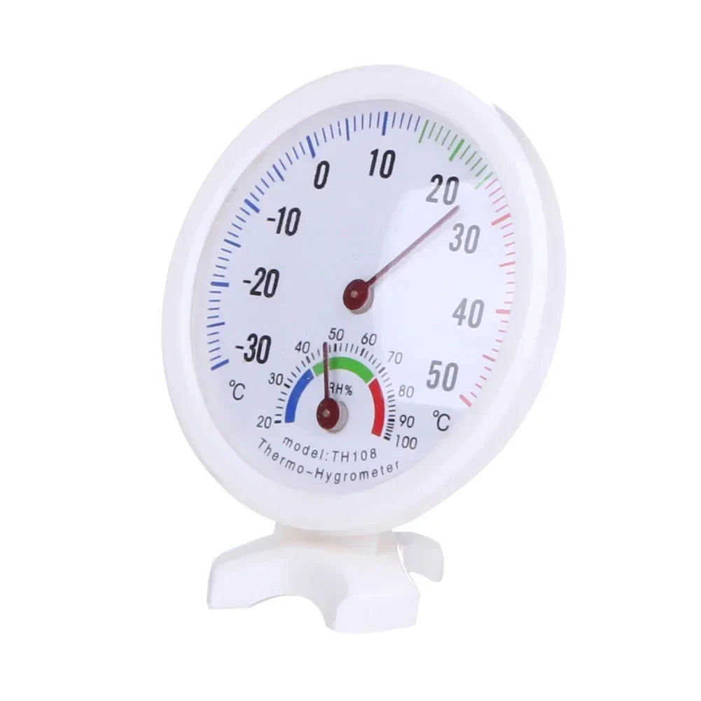 Mini Bell Shaped Humidity Watch Analog Hygrometer for Gardens Terraces -30 to 50 Celsius Degree Thermometer Hygrometer