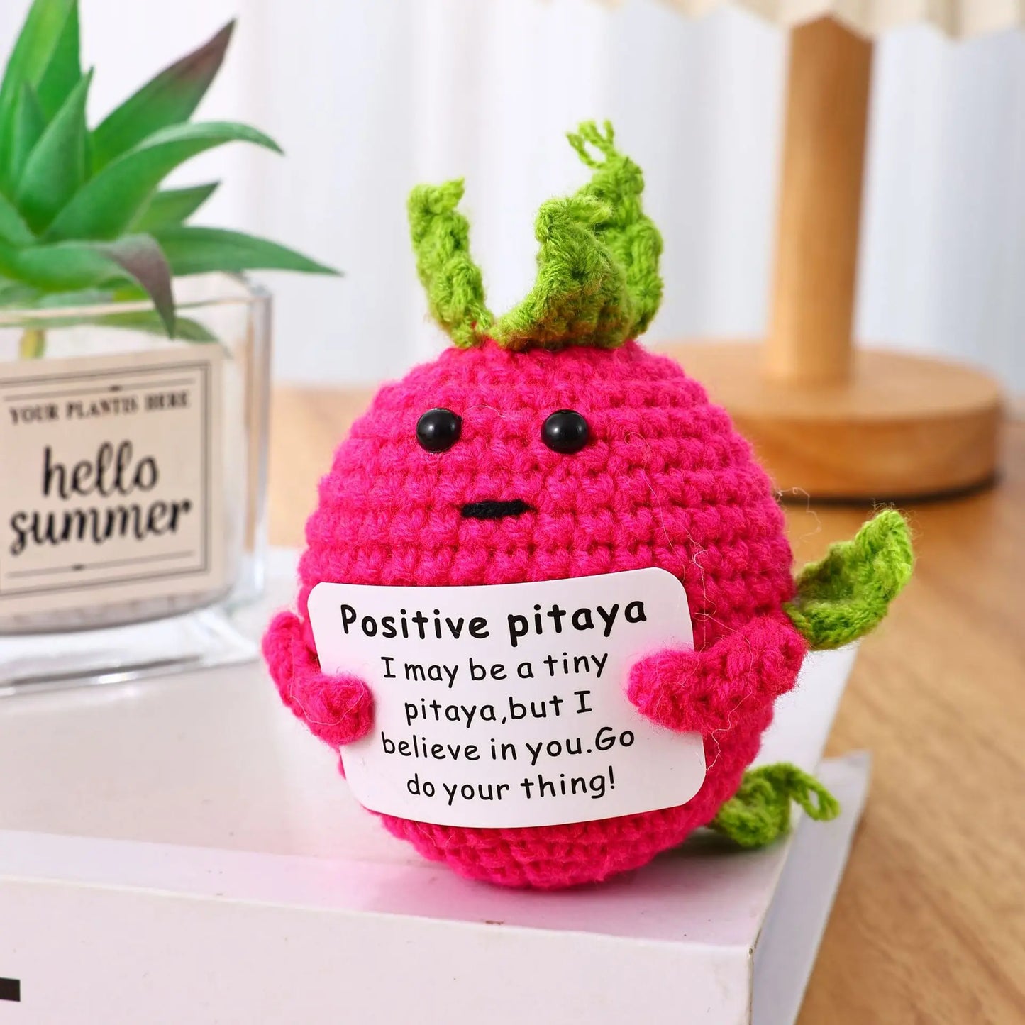 Positive Energy Doll Car Hanging Ornament Cute Auto Rearview Mirror Pendant Interior Decoration Accessories
