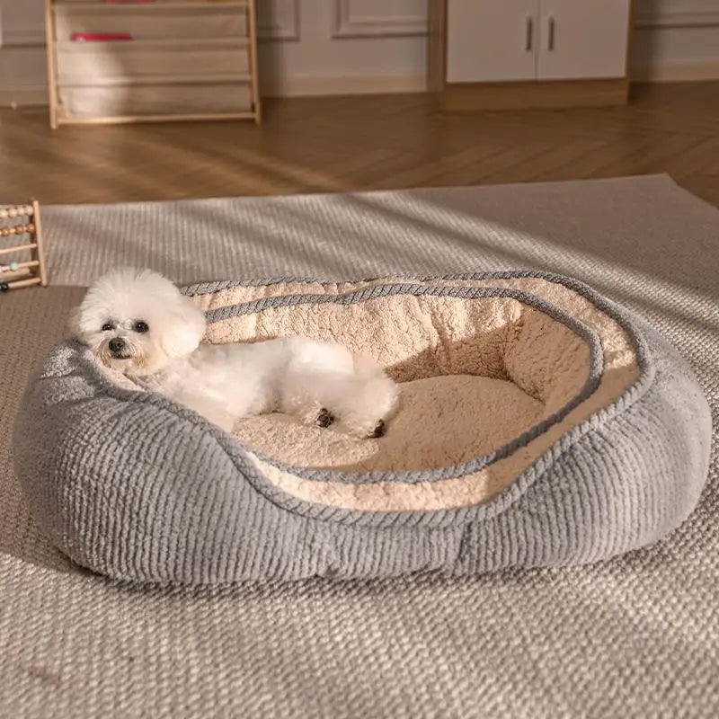 Dog House Universal for All Seasons Bed for Cats Pet Products Cushions Small Dog Sleeping Sofa Dog Mattress Pet Warmth Cat Nest