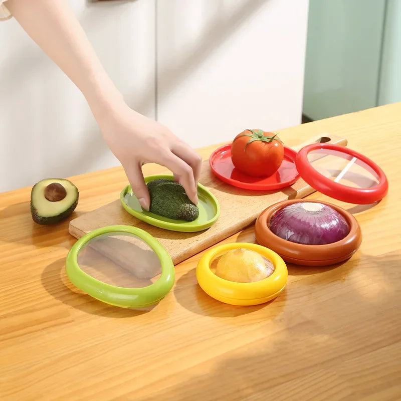 Produce Saver Container - Avocado, Lemon & Onion Keeper Box