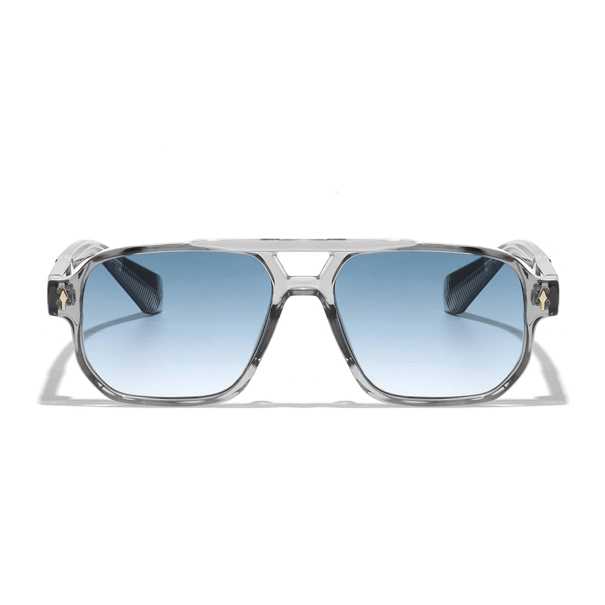 Transparent Frame Sunglasses — Retro Unisex UV400 Shades
