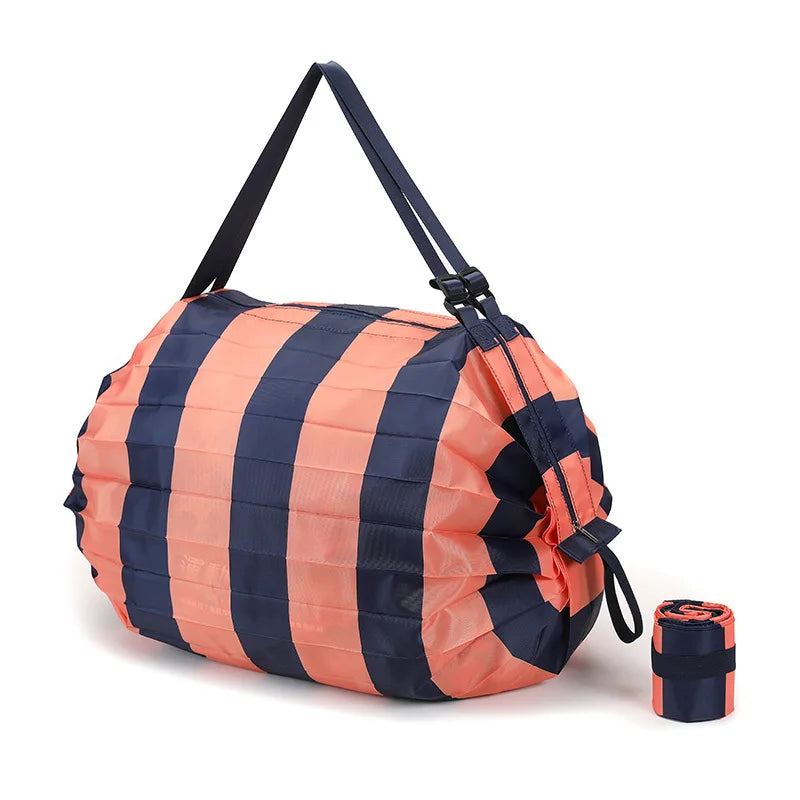New Foldable Storage Bag Portable Travel Camouflage Handbags Large Capacity With Handle Japen Shopping Bag