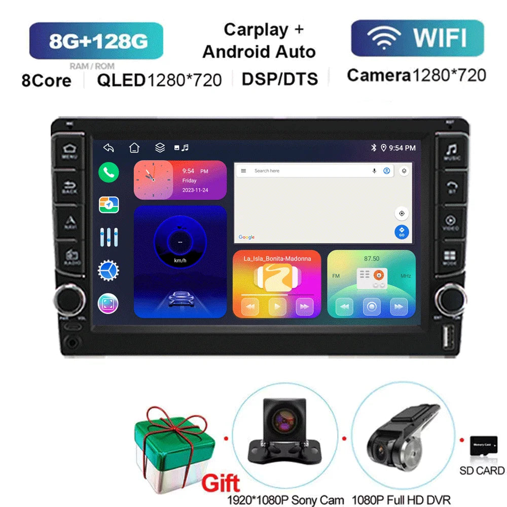 10" Android Car Stereo for Volvo XC90 (2004–2014) — Wireless CarPlay & Android Auto, GPS, 4G, 5G WiFi