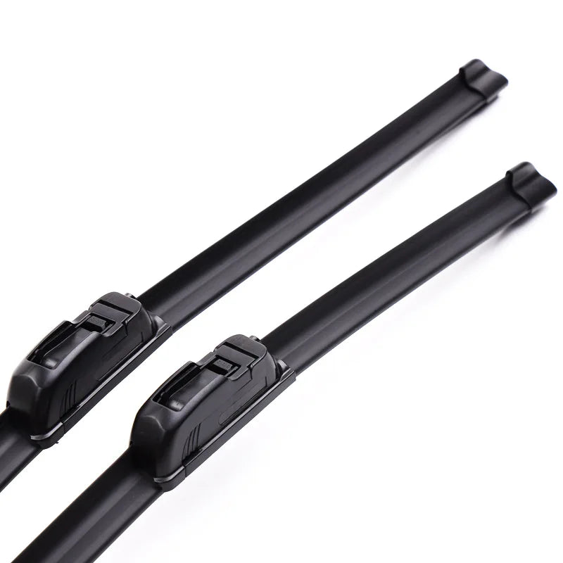 For Toyota Yaris Vitz MK1 MK2  1999-2005 Car Windshield Wiper U-type Soft Rubber Frameless Bracketless Car Wipers 21"+14"