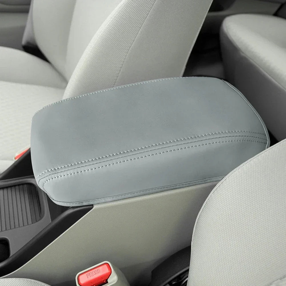 For 2012 2013 2014 2015 Honda CIVIC 9th Gen Microfiber Leather Center Control Armrest Box Cover Automotive Interior Accessories