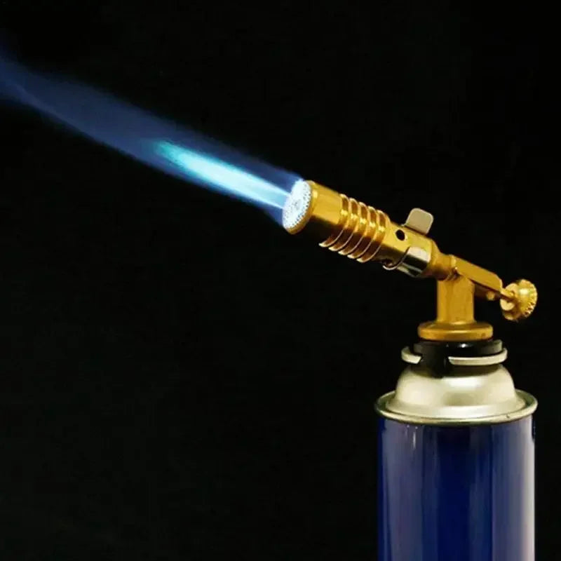 Portable Gas Burner Welding Torch High Temperature Copper Brass Blowtorch for Brazing Soldering Plumb Tools