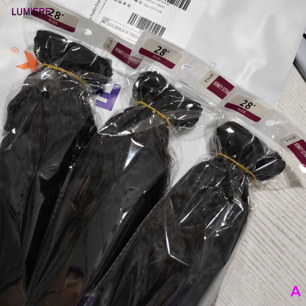 Kinky Yaki Straight Human Hair Bundles Deal Raw Virgin Human Hair Bundles Deal Brazilian Hair Extensions On Sale Clearance