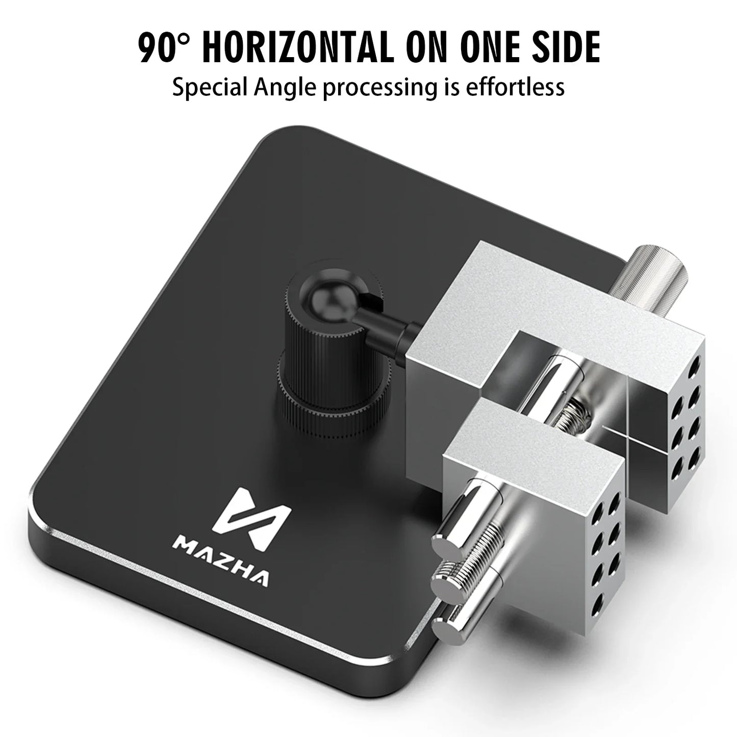 MAZHA T0010 2 in 1 Mini Portable Table Vise Compact Adjustable Clamp for Modeling Hobby DIY Precision Tool Accessories
