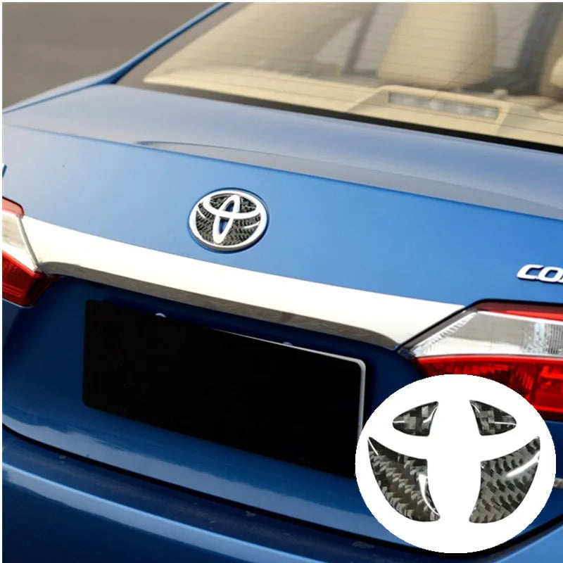 Black Carbon Fiber Car Interior Decoration Protection Sticker Auto Accessories For Toyota Corolla 2014 2015 2016 2017 2018