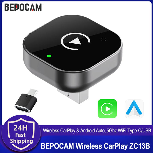 Wireless CarPlay & Android Auto Mini Adapter