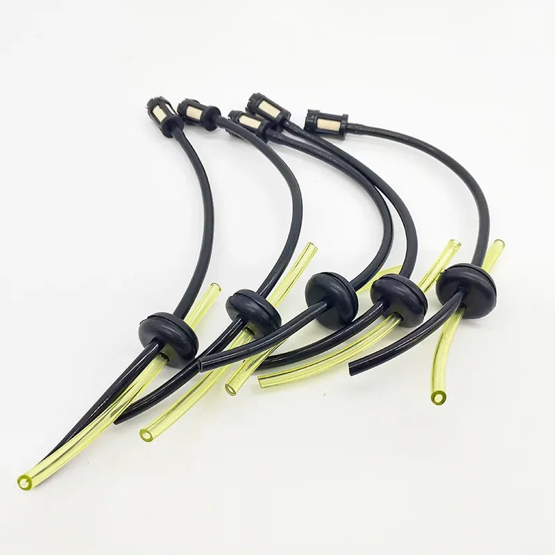 COSY 5/10pcs Replacement Strimmer Trimmer Fuel Hose with Fuel Petrol Tank Filter Oil Pipe For Chainsaw Parts Engine Garden Tools