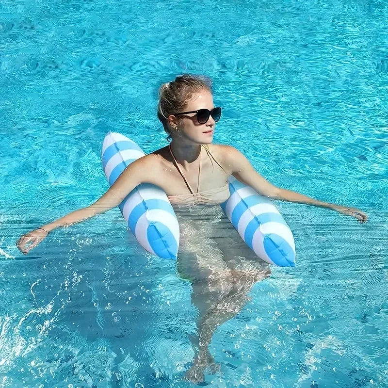 Inflatable Pool Float Hammock for Adults — Poolside Lounging Water Toy