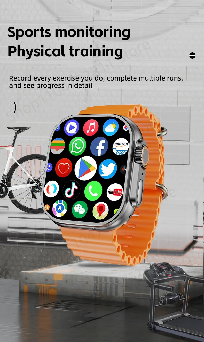 ZestBolt CD12 Smartwatch Android 12.0 4G 5G LTE Sim Card Rotating Camera 2.26 inch 490*580 HD Amoled Screen 2080Mah Smart Watch