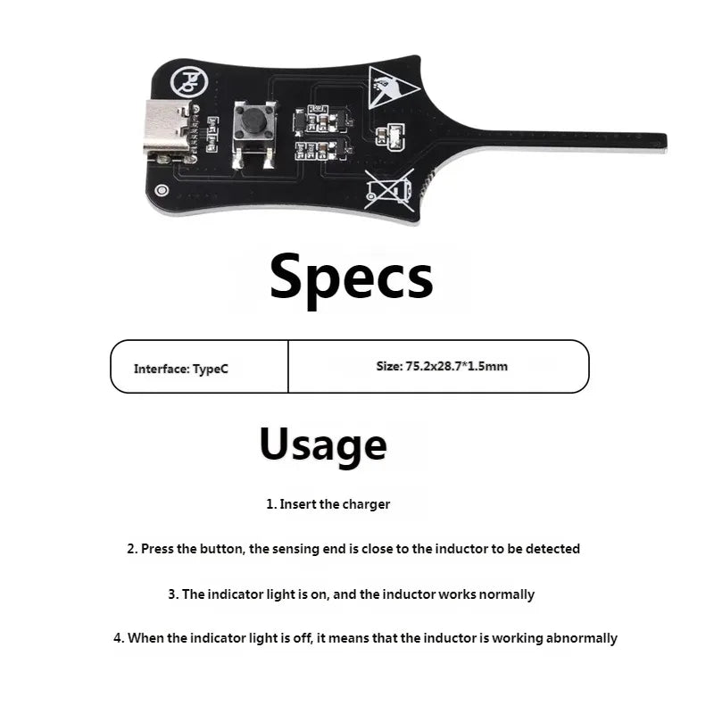 Inductance Tester for Mobile Phone Maintenance High Precision Motherboard Faults Detection Electromagnetic Induction Meter