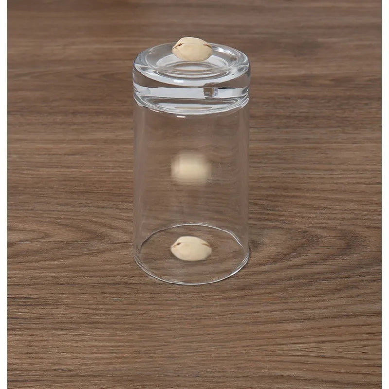 Comedy Pistachio Nuts Through Glass Cup Magic Tricks Penetration Magia Magician Close Up Illusions Gimmick Props Mentalism Toy