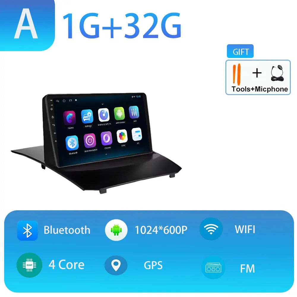 Car Stereo with Apple CarPlay & Android Auto, Compatible with Ford Fiesta Mk6