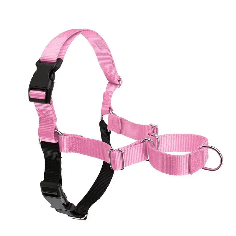 Medium Big Dogs Vest Harness Anti Break Solid Nylon Chest Traction Durable Husky Adjustable Walking Training Pet Accessories