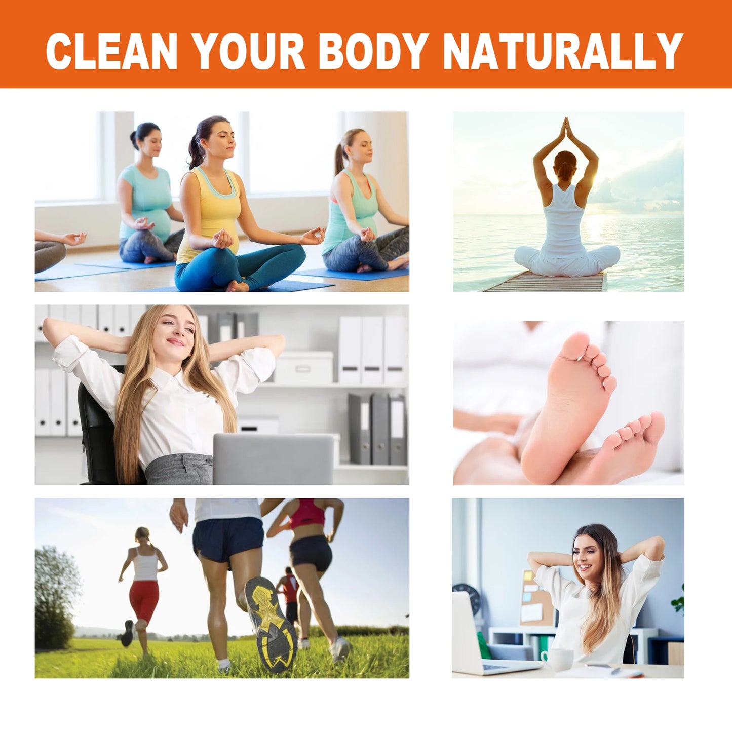 Natural Ingredient Ginger Cleansing Pads Relieve Stress Body Foot Care Remove Toxins Foot Health Improve Sleep Foot Care Patches