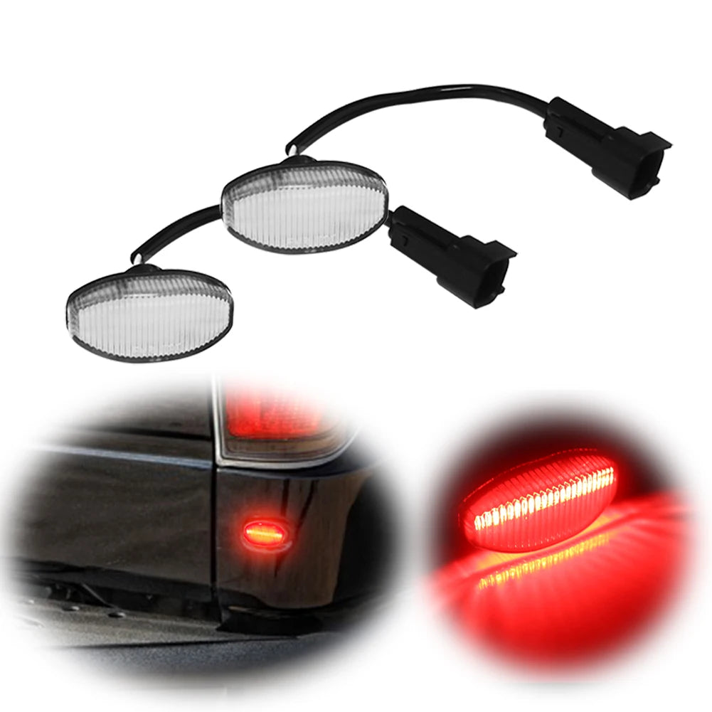 LED Side Marker Fender Lights for Ford F-150 Raptor SVT 2010–2014 (2-Pack)