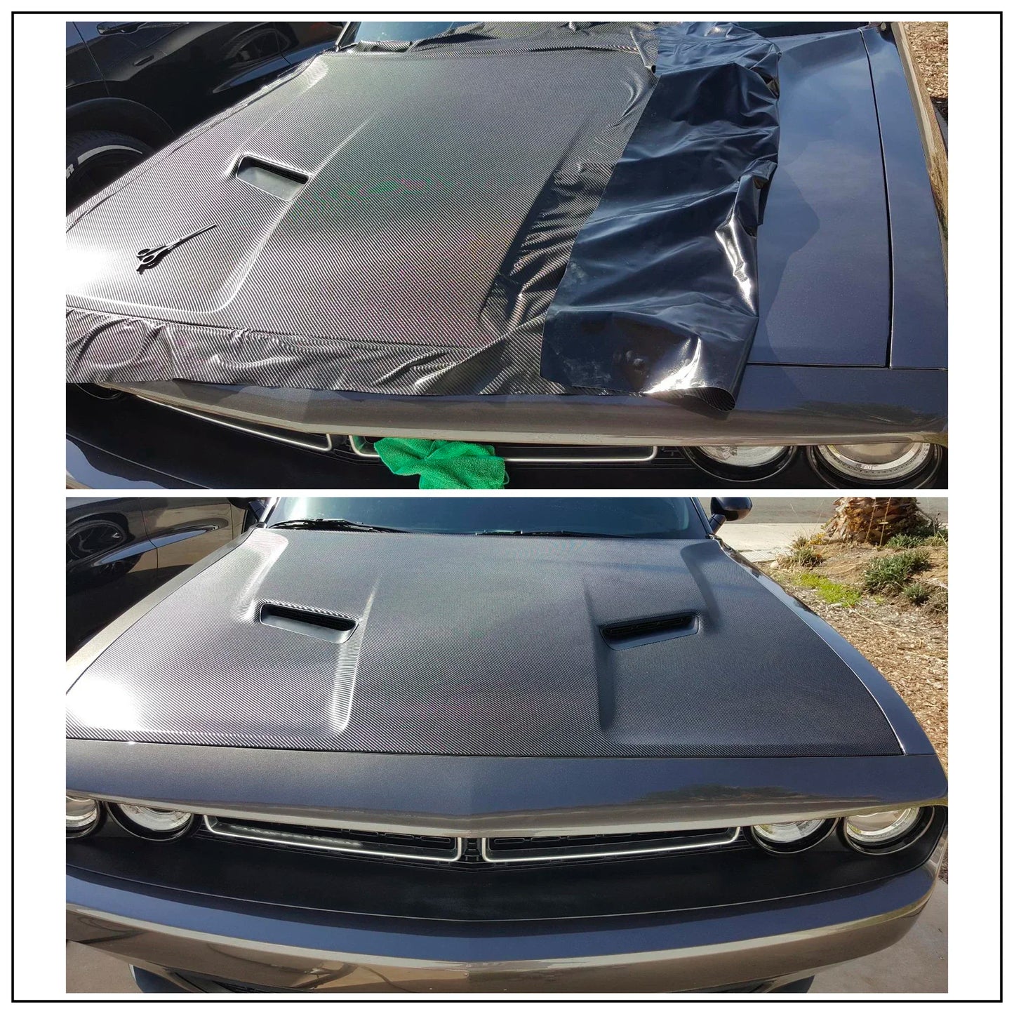 2D 3D 4D 5D 6D Gloss Carbon Fiber Vinyl Wrap Film Air Release Waterproof Sunscreen Fit For Car Motorcycle Laptop Phone Cover DIY