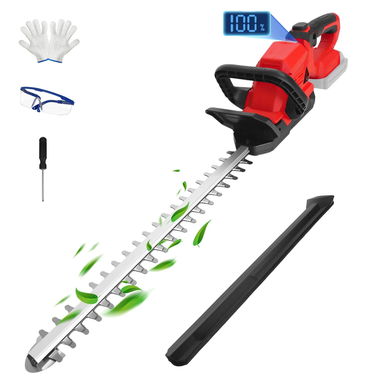 Brushless Cordless Hedge Trimmer 3000RPM – Compatible with Milwaukee 18V Battery (Battery Not Included)