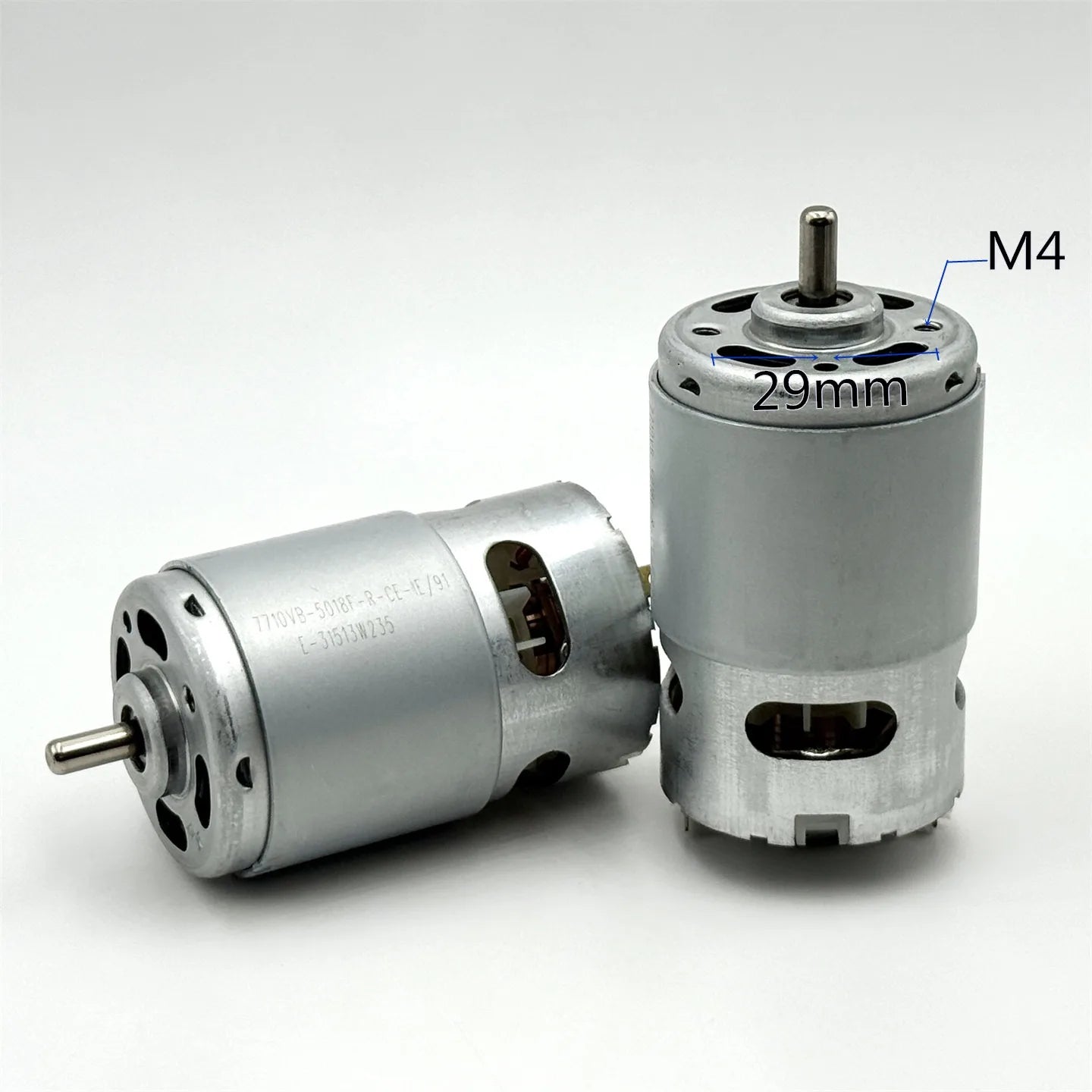 NICHIBO 42mm RS-775VC Motor DC 18V-36V 24V 11800RPM High Speed Power Front Ball Bearing 775 Motor for Electric Tool Drill Saw