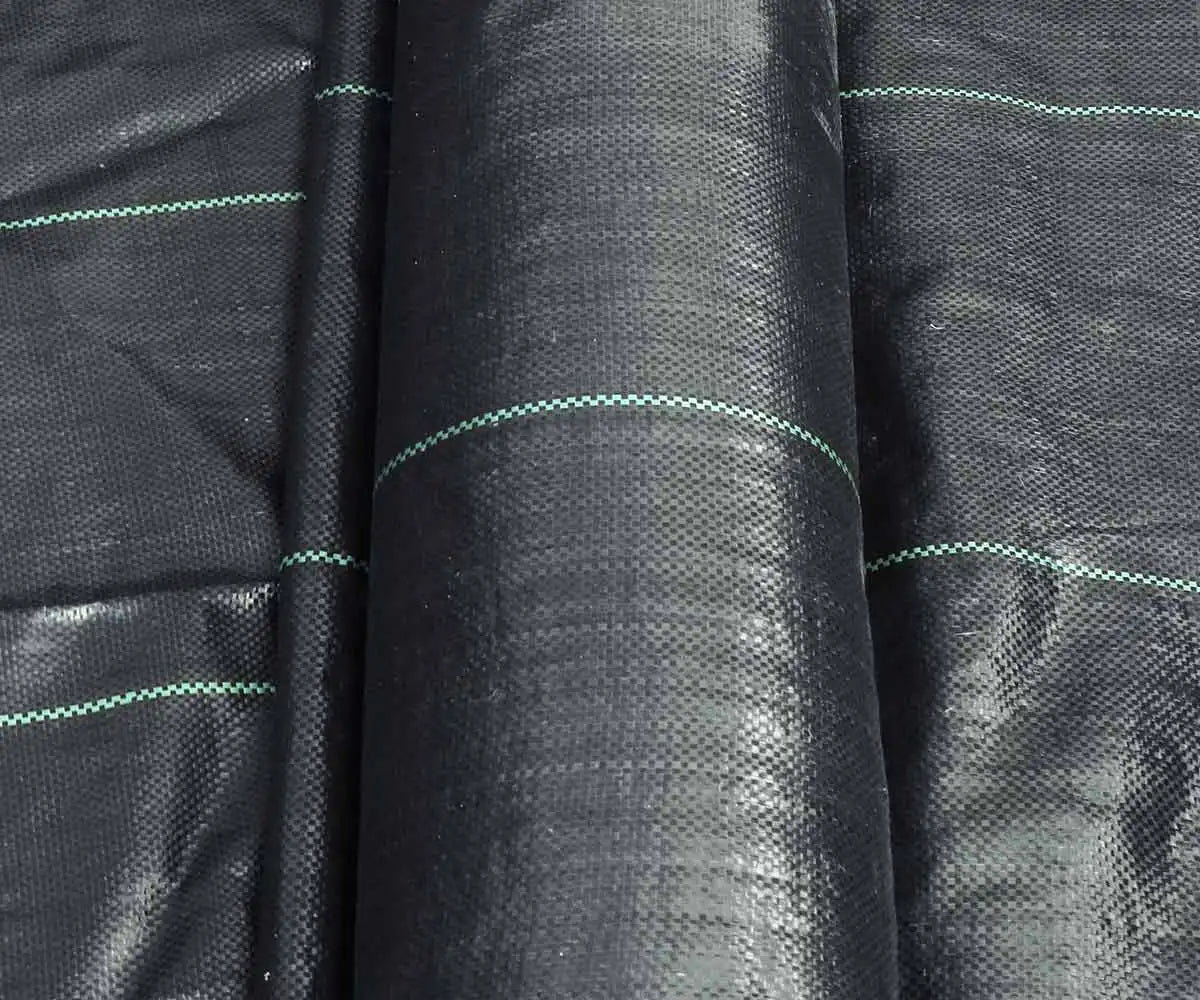 PP Woven Weed Control Fabric for Plant Anti Grass Agricultural Mulch Cloth Greenhouse Weeding Mat Water Permeable Ground Cover
