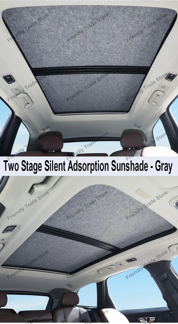Sunroof Sunshade Insulation Visor for Ford F-150 Raptor 2021–2026 (2-Pack)