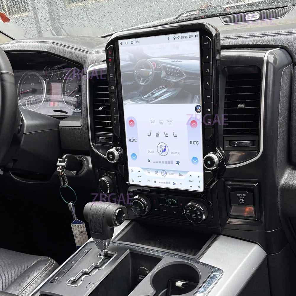 14.5" Android 15 Car Radio with Wireless CarPlay — Dodge RAM 1500/2500 (2008-2012)