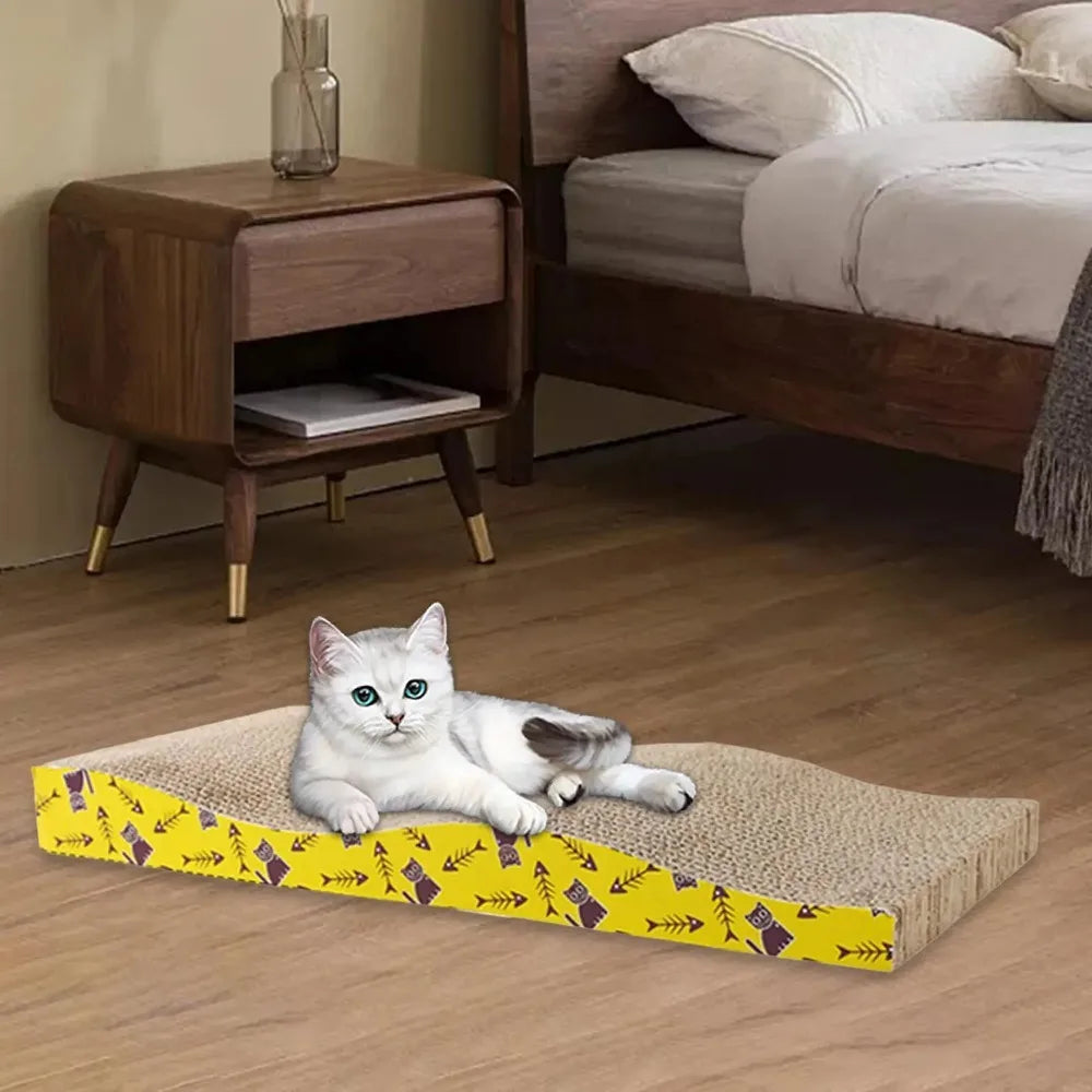 Corrugated Cardboard Cat Scratcher - Sofa-Style Board – photo 3