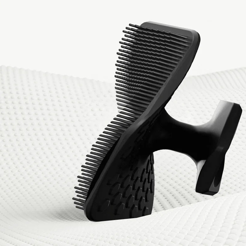 Facial Cleaning Brush Scrubber Silicone Miniature Face Deep Clean Shave Massage Face Scrub Brush Face Cleaner For Men