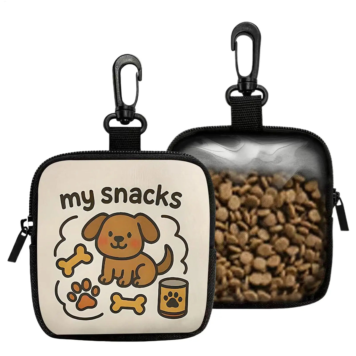 Portable Dog Treat & Food Pouch - Walking & Camping – photo 2