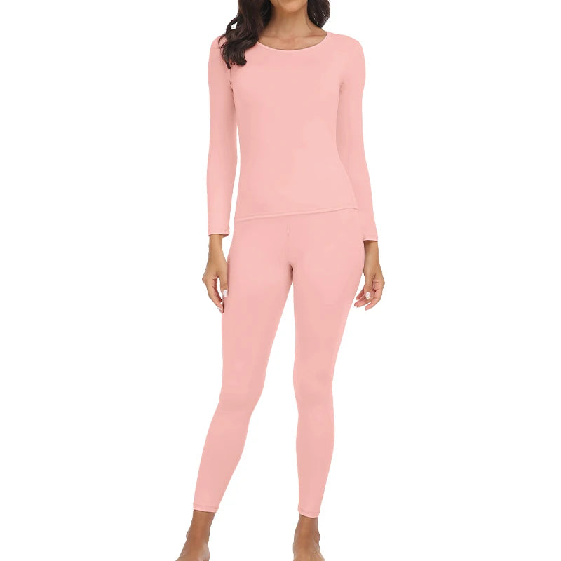 Women's Thermal Long Johns Set - Lined Top & Pants for Skiing - photo 9
